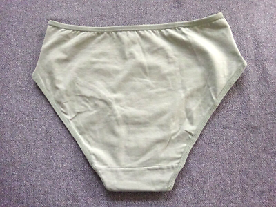Culotte Dentelle Coton OUNO UNDERWEAR - Taille XL, Grise, Neuve Avec Étiquettes