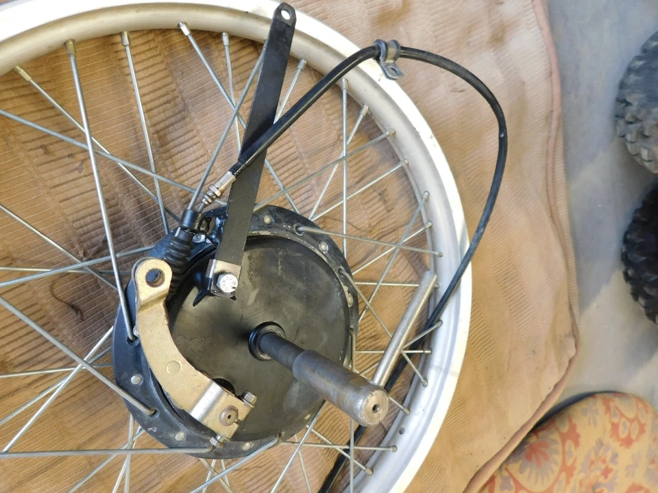 MARZOCCHI Can-Am 500 SONIC 21" RUEDA DELANTERA / FRENO / EJE Vintage MX MotoCross  Foto 2 de 4