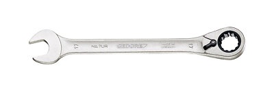 GEDORE 7 UR 8 - 24 mm Maulschlüssel mit Ringratsche, umschaltbar mit UD-Profil