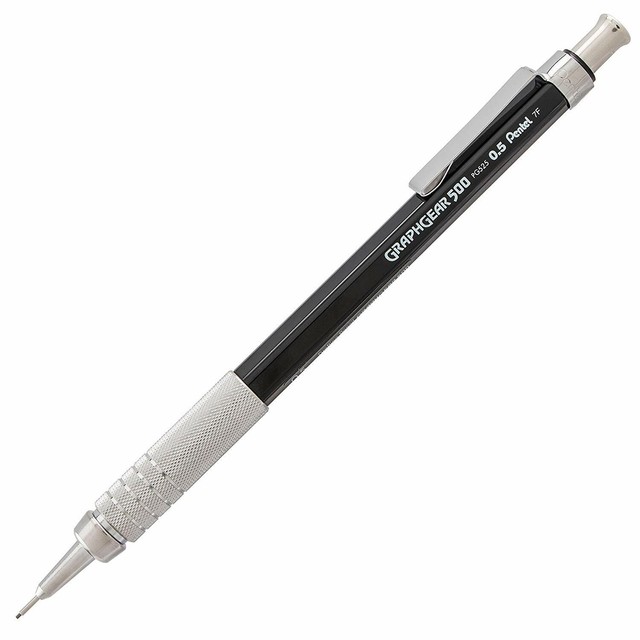 Graphgear 500 Automatic Drafting Pencil Black Pg525A 0.5Mm ...