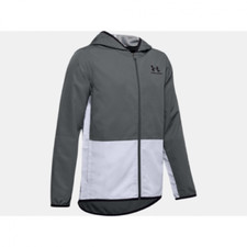 New Boys 8-16 Under Armour Woven Track Jacket Size XL MSRP: 45.00