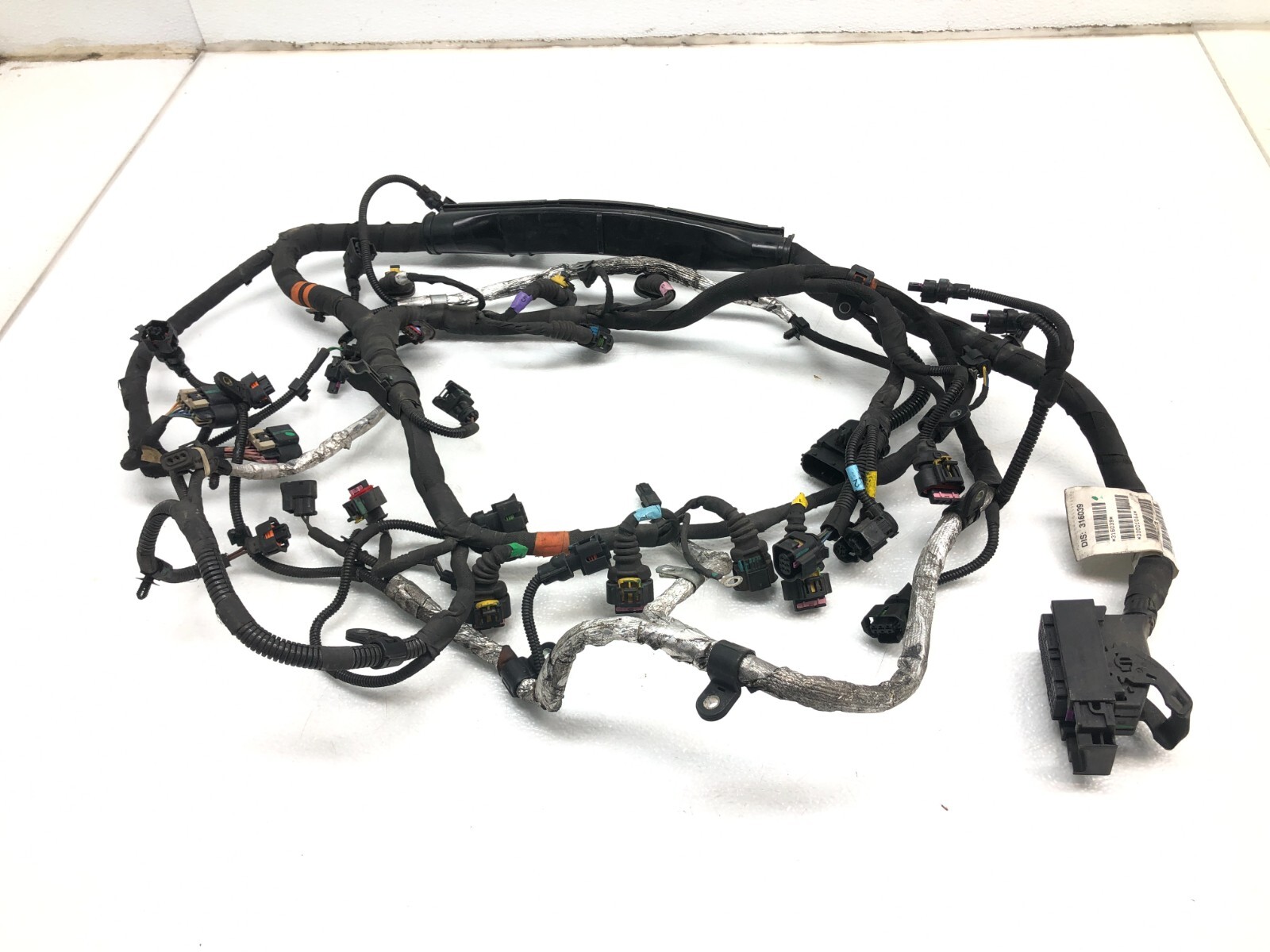 2014-2017 MASERATI GHIBLI S 3.0L V6 RWD ENGINE WIRING HARNESS OEM.