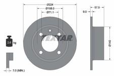 Disque de frein Nissan TERRANO