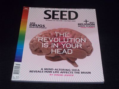 2006 FEBRUARY SEED MAGAZINE - REVOLUTION IN YOUR HEAD FRONT COVER - H 8971