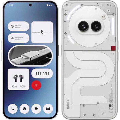 Nothing Phone (2a) 5G White 128GB + 8GB Dual-SIM Factory Unlocked