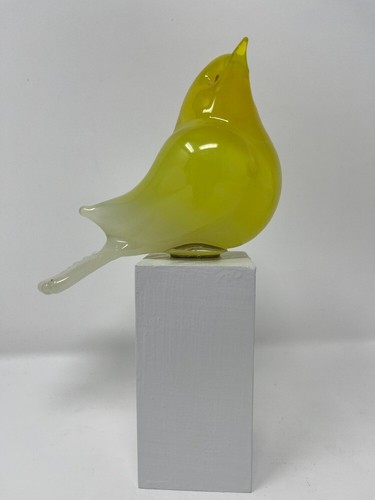 Vintage Murano Glas Vogel auf Sockel - Bild 5 von 9