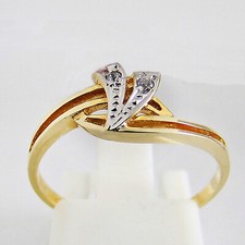 Ring Gold 333er Zirkonia Goldschmuck Edelstein Damen Goldring 