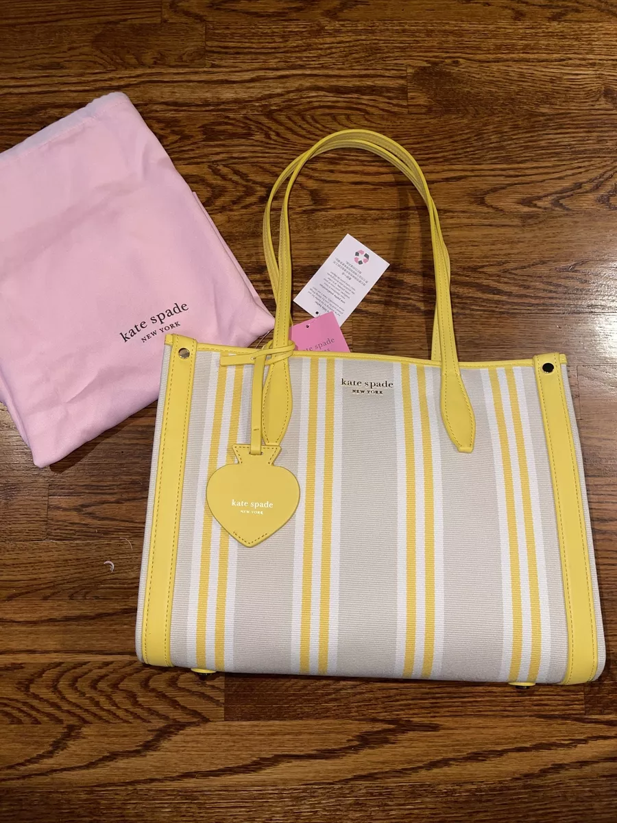 Kate spade market canvas tote sale
