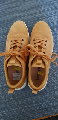 Legero  Damen Sneaker  Halbschuh  Gelb   Gr. 41   Weite G    Nubuk