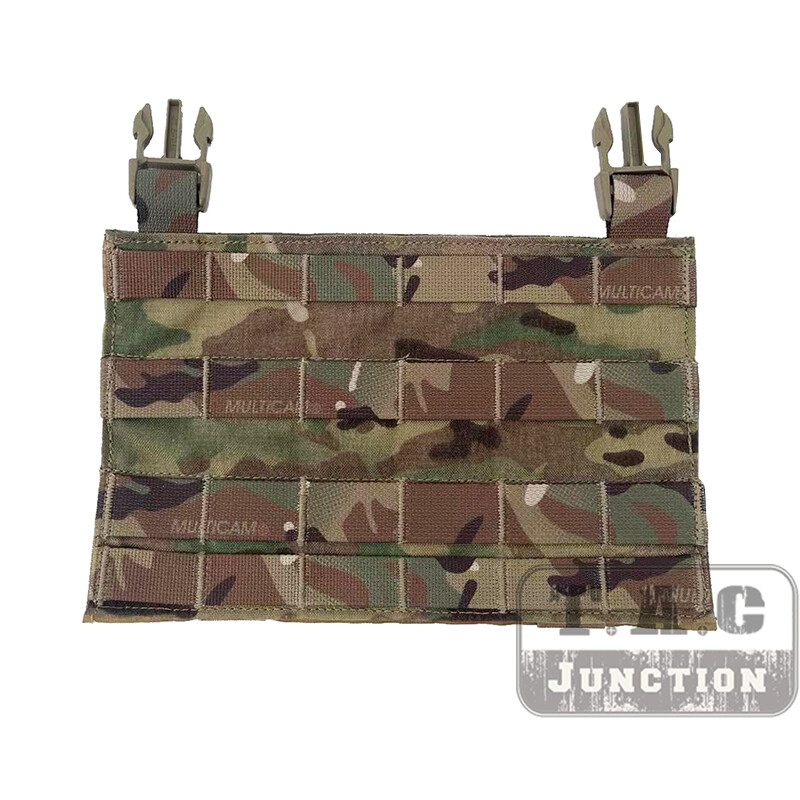 Tactical Vest Front MOLLE Panel Swift Clip Placard for Chest Rig Plate Carrier
