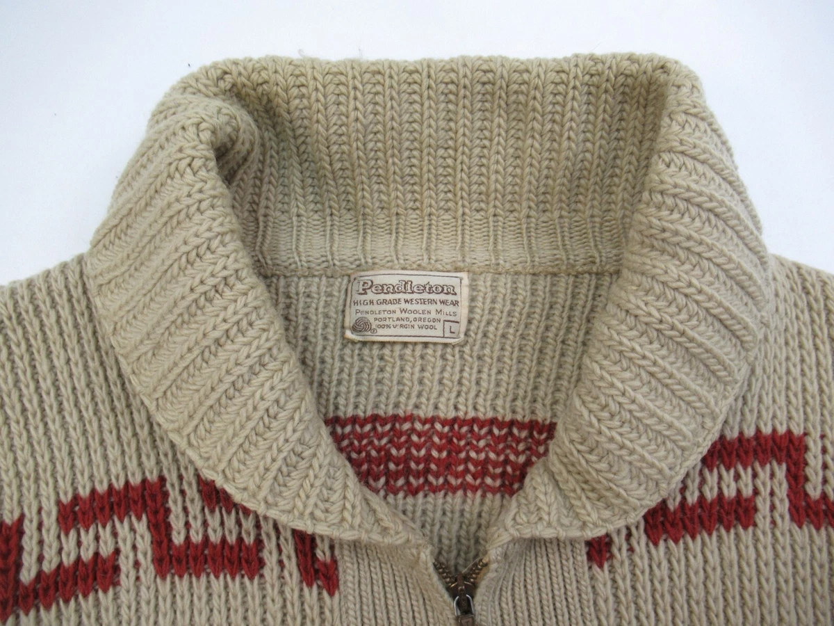 Vintage Big Lebowski Sweater Pendleton On Screen Fair Isle Hippie