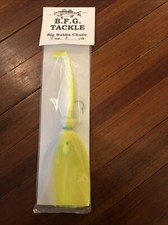 BFG Big Bubba Chute 4.8 oz Fishing Lure-White/Yellow