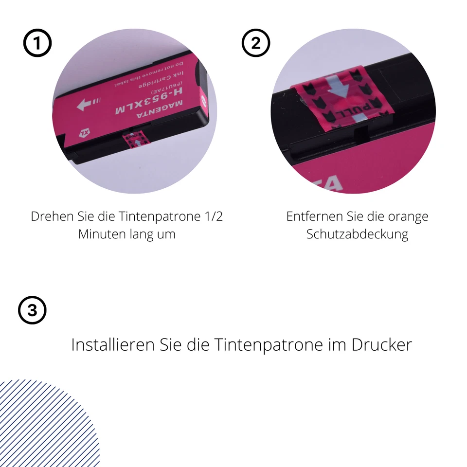 Ink Cartridges for HP 953XL OfficeJet Pro 7720 7730 7740 8210 8710 8715 8720 - Image 3 of 4