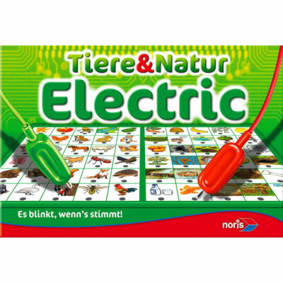 Noris Animals and Nature Electric Electric Board Game Learning Game Kids Game