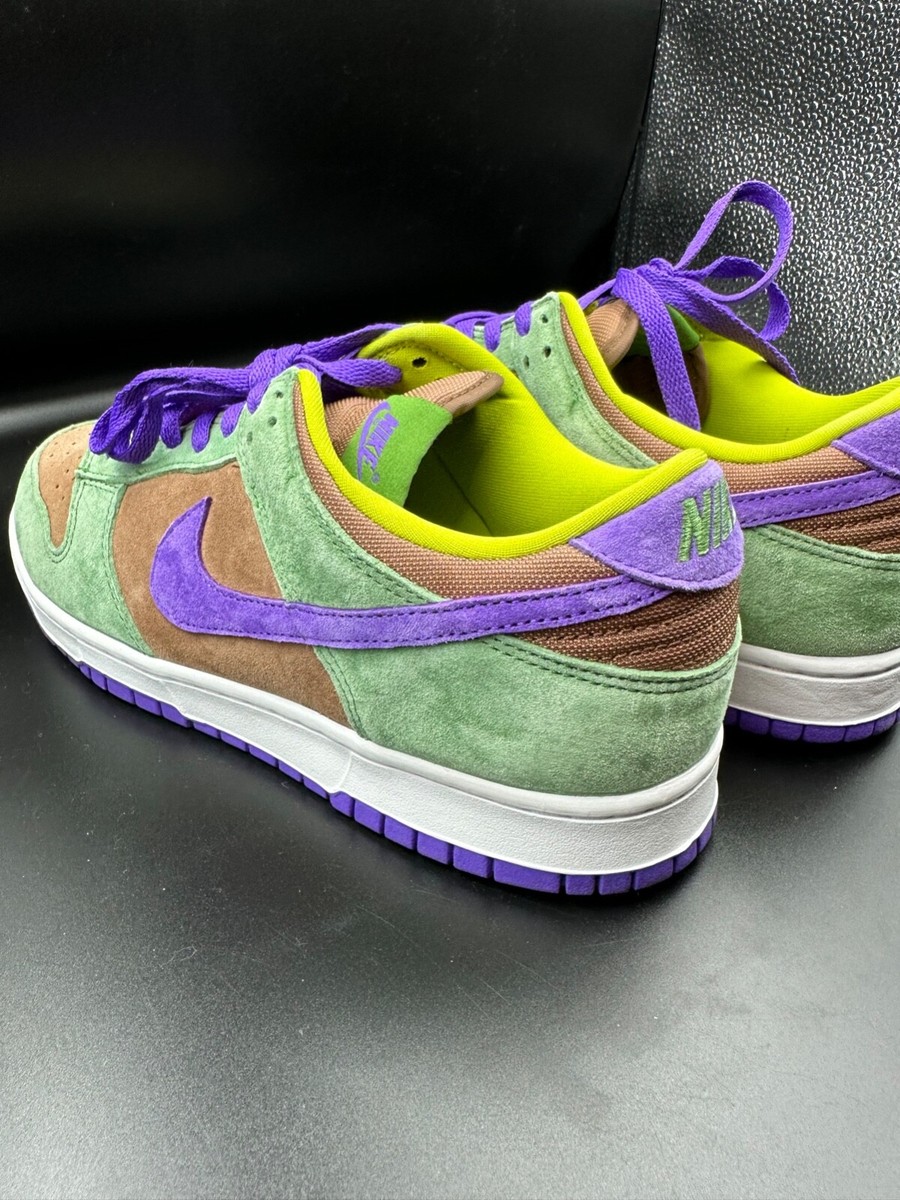 Nike Dunk Low SP Retro Veneer Green Purple Us. 10 DA1469-200 Free