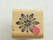 Snowflake Rubber Stamp Unused Good Stamps Stamp Goods