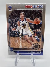 Jordan Poole ‘19 NBA Hoops Premium Stock Rookie Card Golden State Warriors