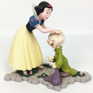 Lot De 11 Marionnettes Blanche-Neige Et Les 7 Nains – XIXe, Théâtre Miniature (défauts)
