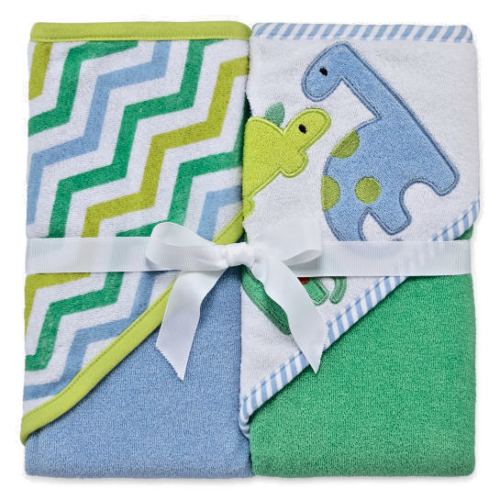 baby boy hooded bath towels