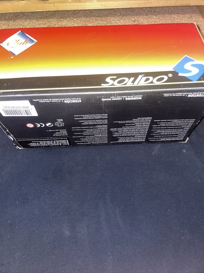 LJ686 SOLIDO PRESTIGE 9002 1/18 Volkswagen VW Coccinelle azul metal fundido a presión Foto 2 de 3