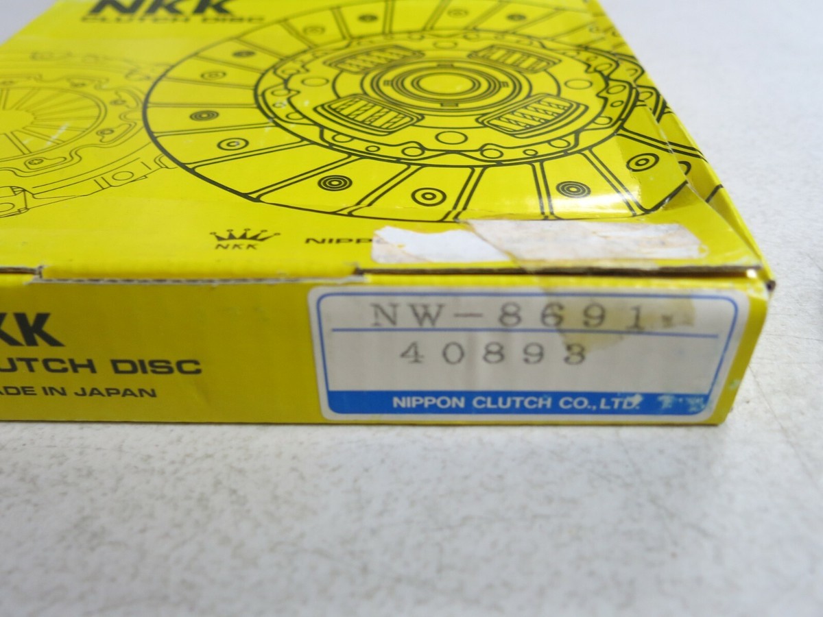 NKK Clutch Disc (40893/NW-8691) | eBay