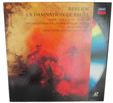 Berlioz: La damnation de Faust: Solti Laserdisc Excellent Chicago Symphony