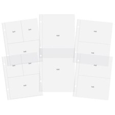Simple Stories  SNAP  Multi Pack Page Protectors  Refill Pages SN P