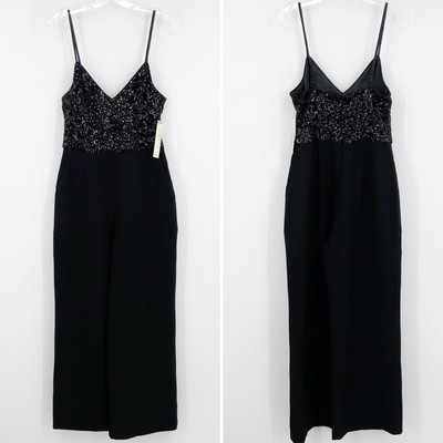 eliza j sequin embellished jumpsuit