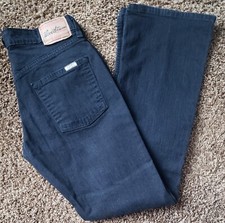 Levis Strauss Signature Jeans Womens Sz 6 Black Stretch Bootcut Misses Pants