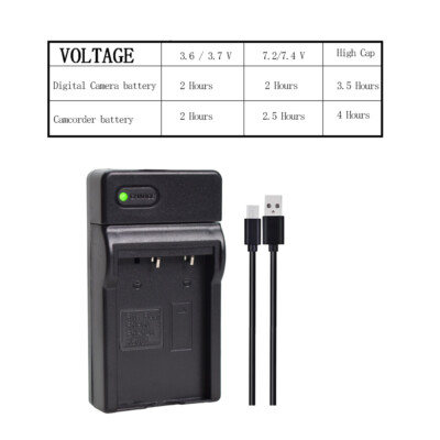 DB-L50 Battery Charger For Sanyo Xacti VPC-FH1A TH1 TH2 VH1 WH1