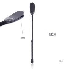 BDSM Riding Crop Horse Whip Flogger Spanking Ass PU Leather Paddle Roleplay Toys