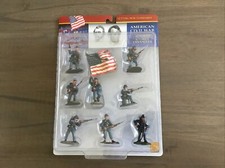 Conte American Civil War Union Infantry Painted Plastic In 1/32 Scale New