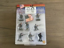 Conte American Civil War Union Infantry Painted Plastic In 1/32 Scale New