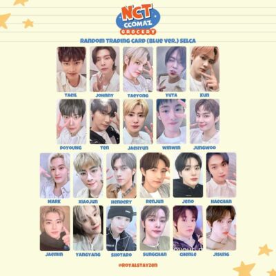 NCT CCOMAZ GROCERY STORE OFFICIAL MD RANDOM TRADING CARD | eBay