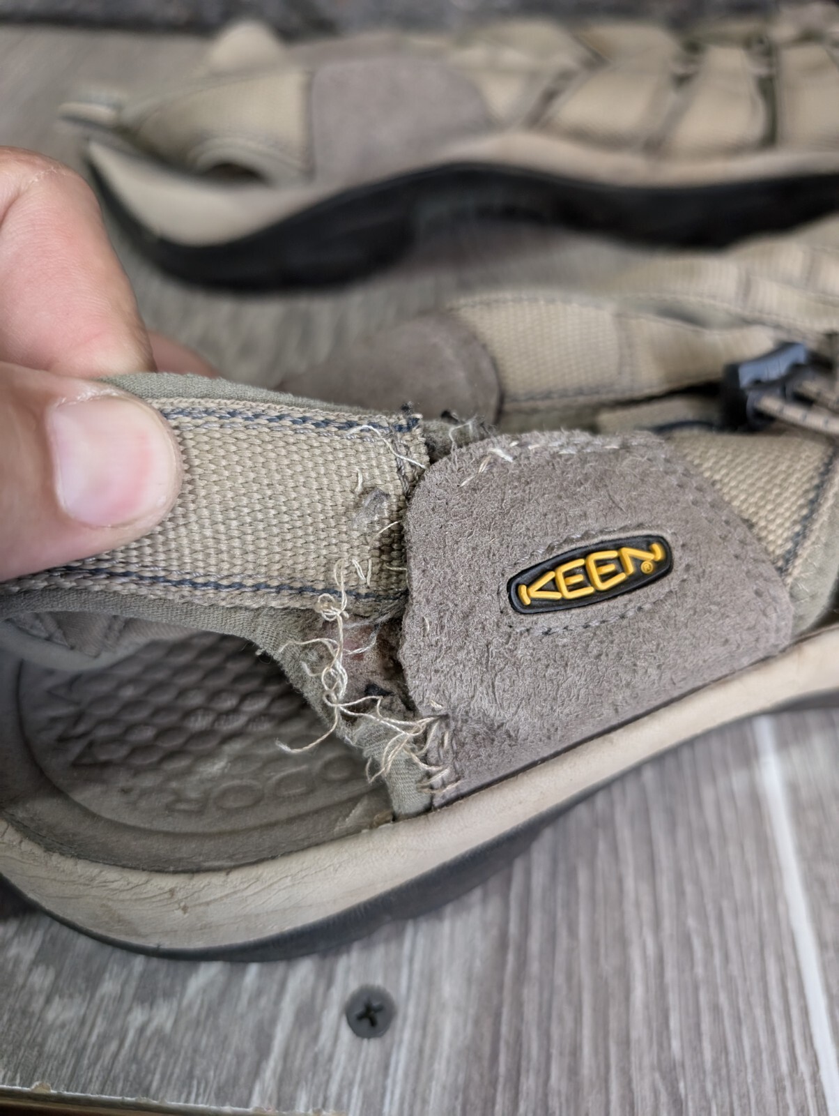 Scarpe sandali uomo Keen Newport H2 grigie outdoor escursionismo acqua taglia 14 buone condizioni