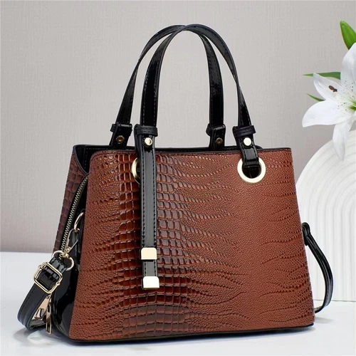 Women's Ladies Shoulder Bag Faux Leather Crossbody Messenger Handbags Tote Purse - Picture 15 of 16