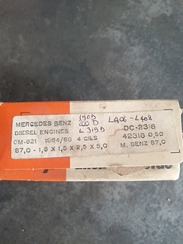 Mercedes 190D,200D,L319D,fasce elastiche Cofap +0,50 - Foto 2 di 4