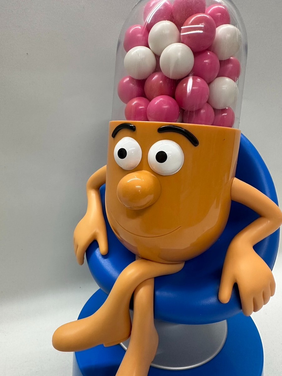 USED] Mr Contac Piggy Bank Figure 300mm Advertising Drug Mascot