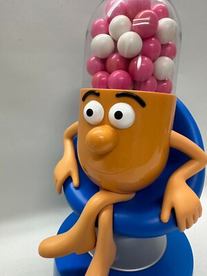 USED] Mr Contac Piggy Bank Figure 300mm Advertising Drug Mascot