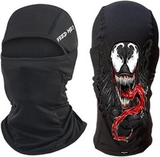 Feed Me Shystie Ski Face Mask - Full Face UV Protection  Windproof Balaclava