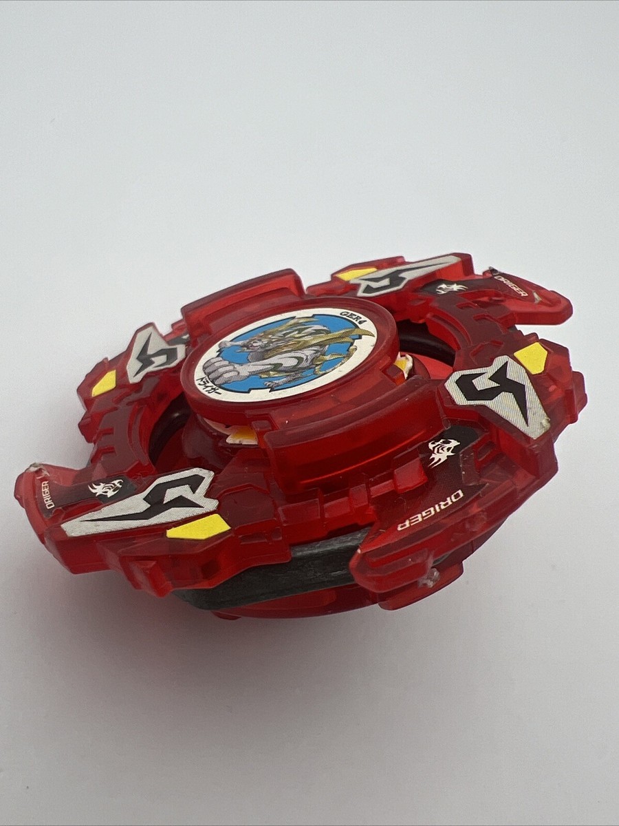 Clear Red Driger F Beyblade Takara Tomy V Force | eBay