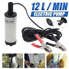 DC 12V Electric Submersible Pump Water Pump For Water/Diesel Oil Transfer 38mm
