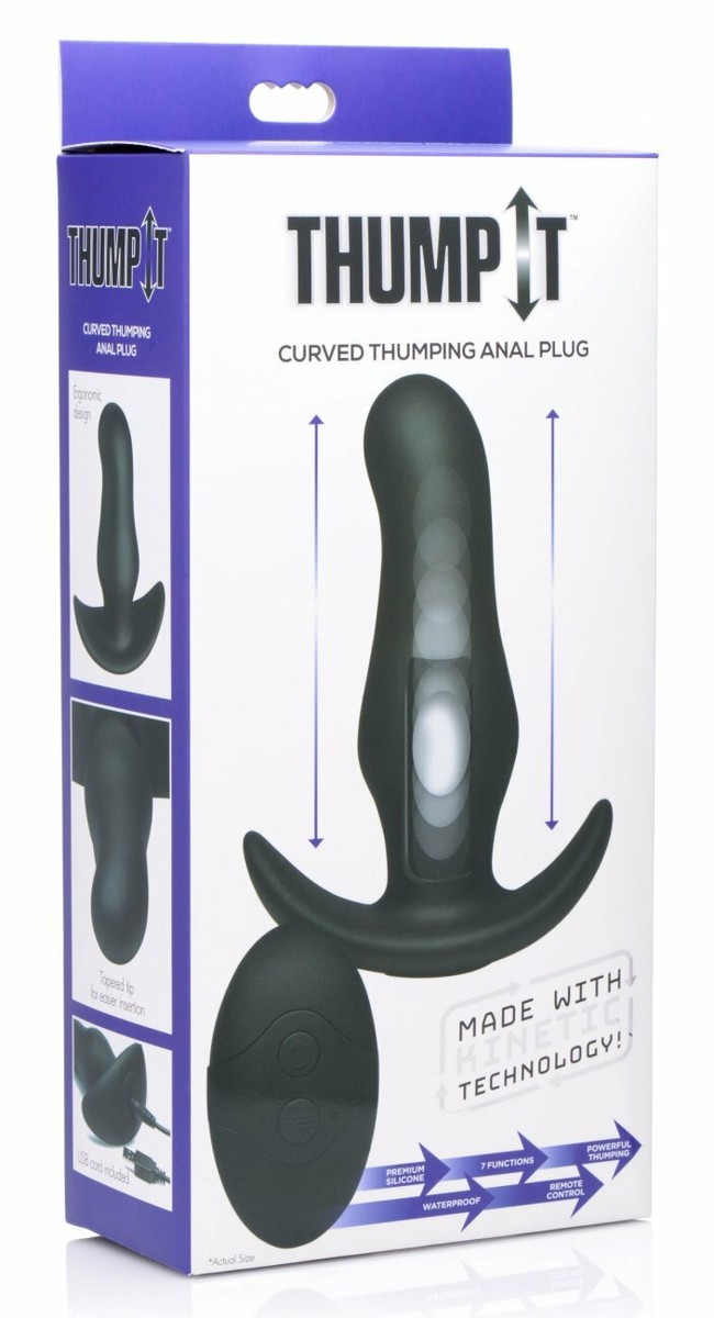 Kinetic Thumping 7X Prostate anal plug | eBay