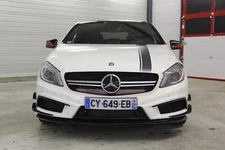 Cars mercedes a45 amg Desk Mat Stitched