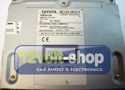 REPAIR SERVICE!!! TOYOTA HILUX touch navigation 86140-0K411 (2013