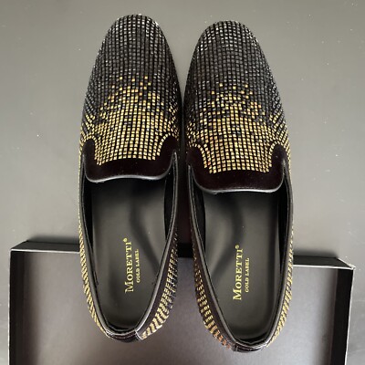 Moretti Black Label Fabian Silver Rhinestone Red Bottom  display picture 3