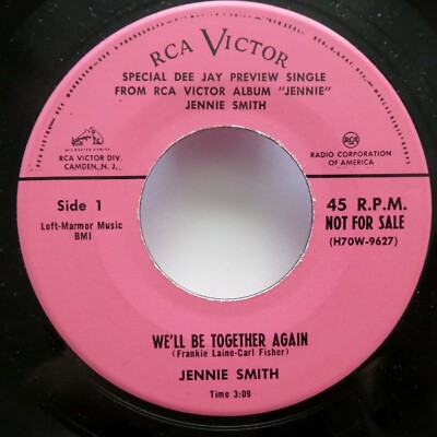 JENNIE RUSSELL 45 We'll Be Together Again / He's My Guy RCA teen MINT-   Jr 1950