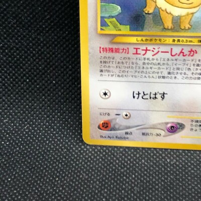 Eevee Lv.14 HP50 No.133 Japanese Pokemon Card Nintendo Very Rare