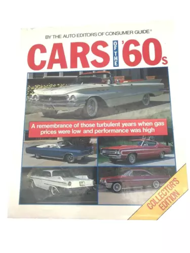 1991 CARS OF '60S Consumer Guide Auto Editors Hardcover With Jacket Collectors  