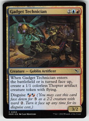 Gadget Technician 204 Common Murders at Karlov Manor Magic: The Gathering NM